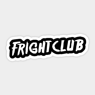 Fright Club Sticker